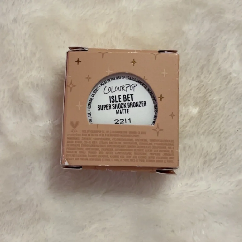 New, Colourpop Super Shock Bronzer